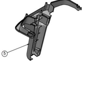 TILLER FRONT COVER, for TGA Breeze S3 And S4 Mobility Scooter