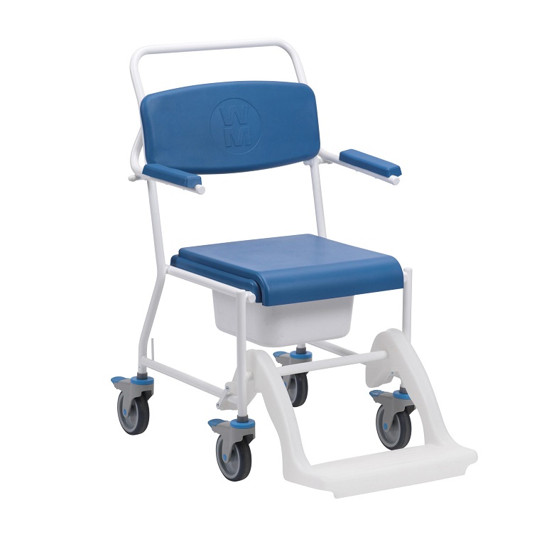 Uppingham Mobile Commode Shower Chair
