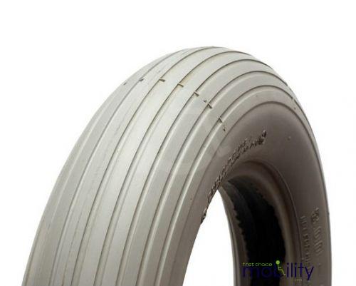 200 X 50 Grey Infilled Ribbed Tread Tyre for two piece rims