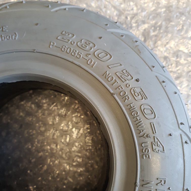 Front Solid Tyre for Kymco K Activ EW20AA 2 Front Solid Tyre for Kymco K Activ EW20AA