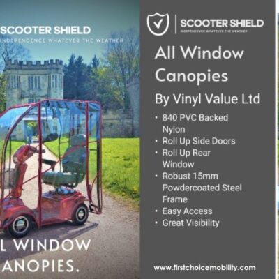 All Window Scooter Canopy