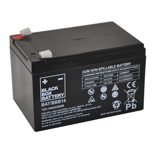 Black Box 14ah AGM Battery