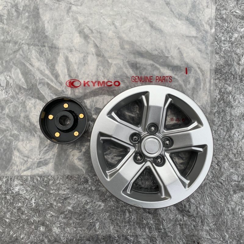 Kymco 1 Rear Rim & Brake Hub Used