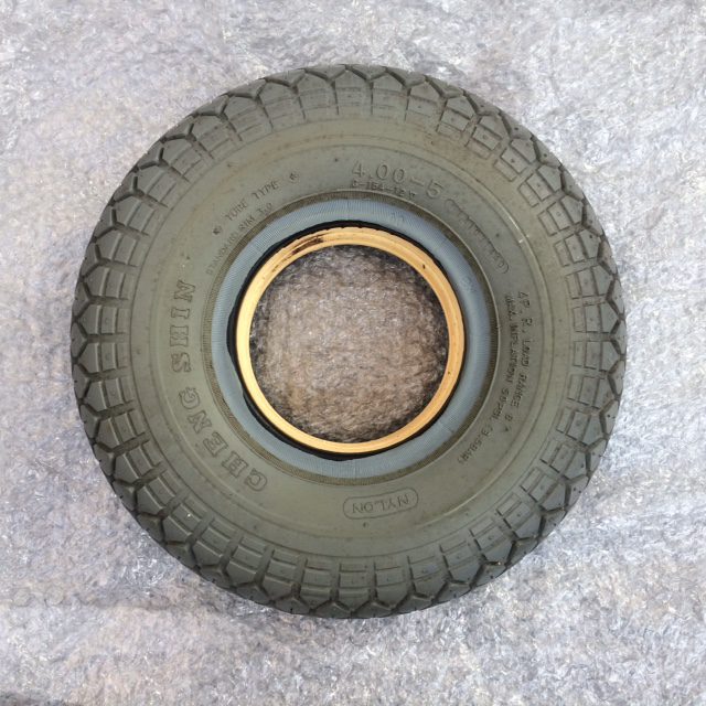3.00 x 4 Block Pneumatic Tyre Used