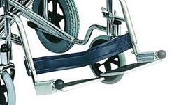 Pair Of Footplates a Days Steel Transit Wheelchair
