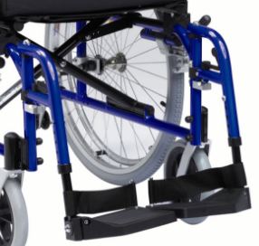 Enigma XS Aluminium Wheelchair Footplates Pair