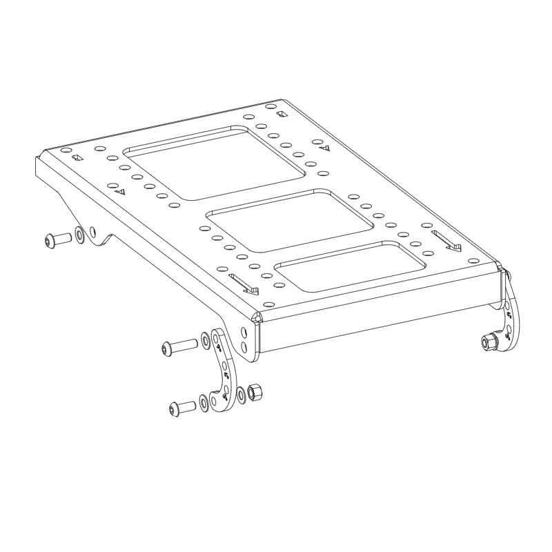 Filler Module Kit for Sunrise Quickie Salsa R2 HD Powerchair