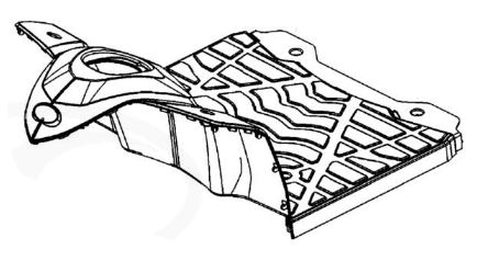 Floor Panel for Kymco Maxer EQ40DA