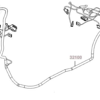 Main Wiring Harness for Kymco Maxer EQ40DA