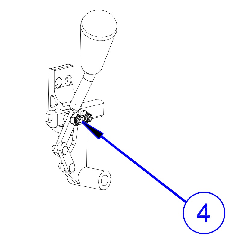 Manual Brake Mechanism Excel G logic Wheelchair