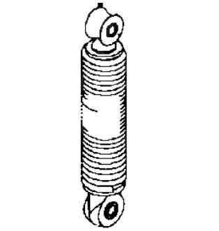 Rear Suspension Spring and Damper for Kymco Midi XL for U EQ35BA