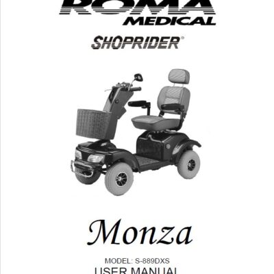 Shoprider Monza Manual