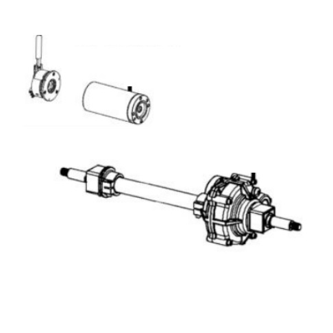 Full Transaxle Assembly for Kymco K-Lite EQ10DA