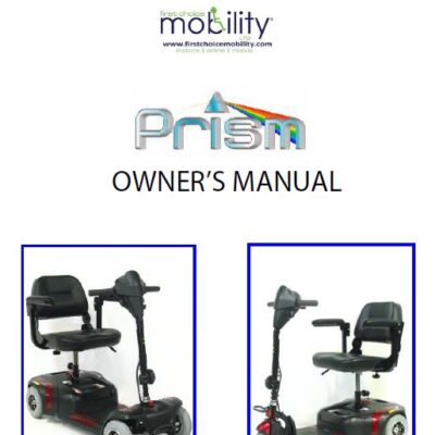 Drive Prism Scooter Manual
