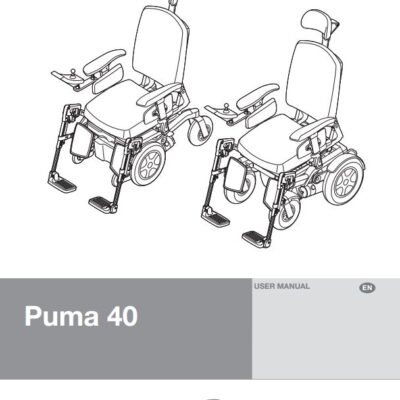 Sunrise Medical Quickie Puma 40 Manual