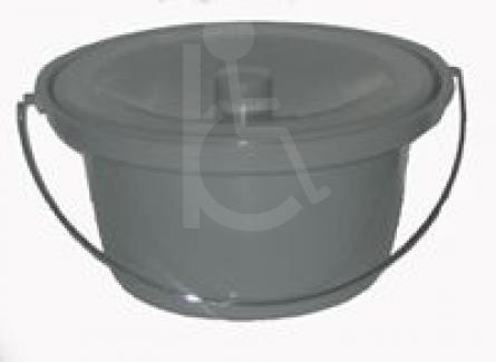 Commode Round Pot with Lid