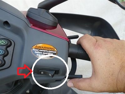 Forward and Reverse Switch for Drive Royale 4 Mobility Scooter
