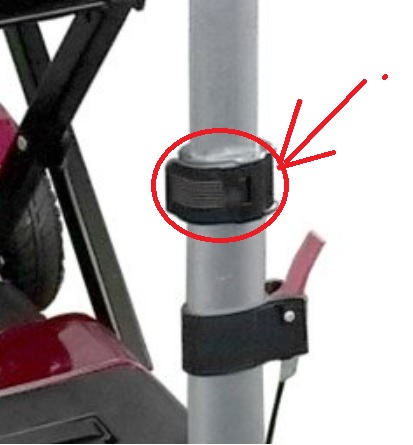 Tiller Release Clamp for Monarch Smarti Mobility Scooter
