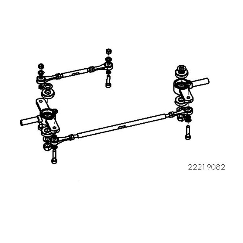 Steering Linkage Assembly for Sunrise Sterling S700 Mobility Scooter