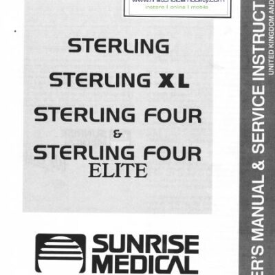 Sunrise Medical Sterling Elite XL Manual