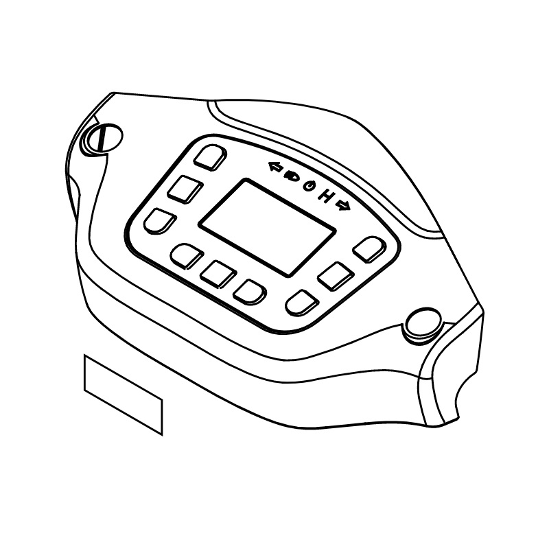 Upper Steering Cover Assembly for Invacare Cetus Mobility Scooter