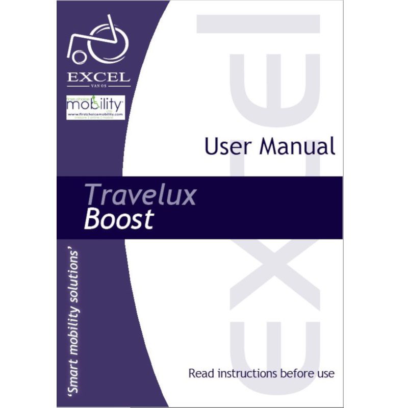 Excel Travelux Boost Manual