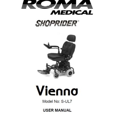 Shoprider Vienna Manual