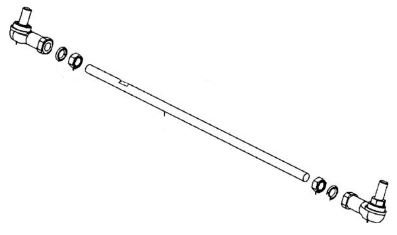 Rod Assembly From Wheel To Wheel On A Kymco Agility EQ35FA