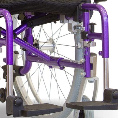 Pair Of Footplates For A Aktiv X6 Wheelchair