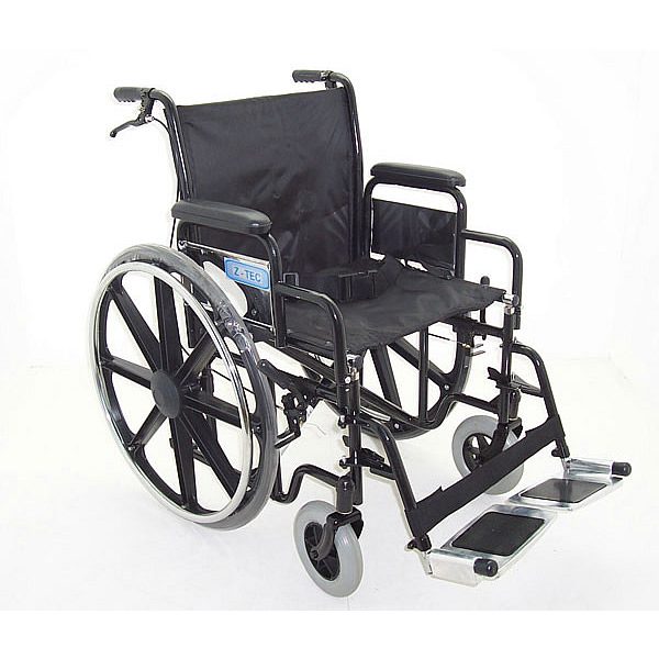 Extra Wide Heavy Duty Self Propelled Wheelchair