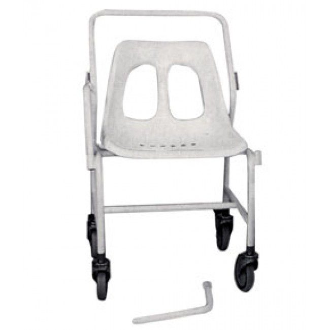 Mobile shower chair with Detachable Arms