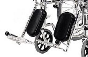 Pair Of Elevating Leg Rests For A Roma 1710 Wheelchair
