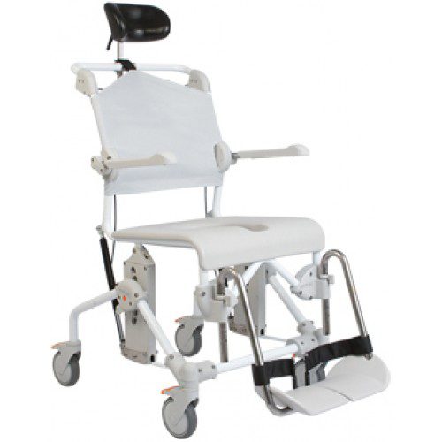 Swift Mobile Tilting Shower and Commode Chair