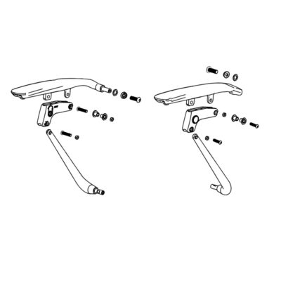 Armrest for Q50R Carbon Powerchair