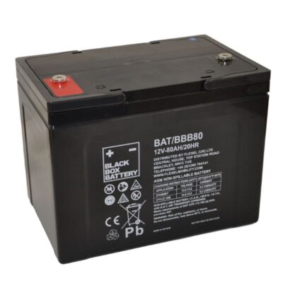 Black Box 80ah AGM Battery