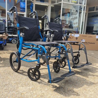 Dash Rehab X4 Crash Tested Lightweight Transit Wheelchair