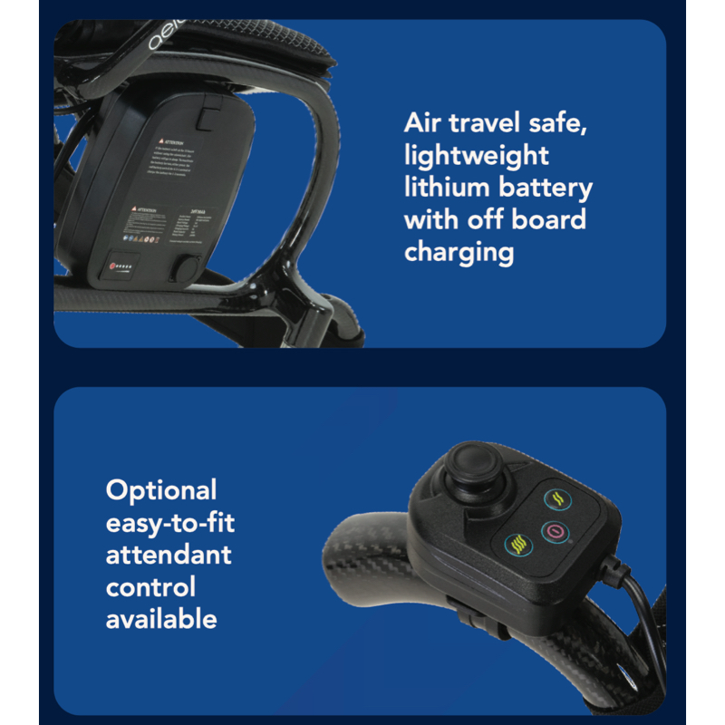 AeroCarbon Electric Wheelchair – Ultra-Lightweight Carbon Fibre Powerchair 18 AeroCarbon Electric Wheelchair