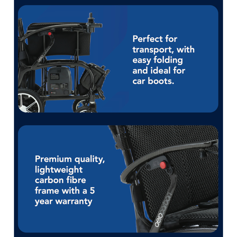 AeroCarbon Electric Wheelchair – Ultra-Lightweight Carbon Fibre Powerchair 17 AeroCarbon Electric Wheelchair – Ultra-Lightweight Carbon Fibre Powerchair - Image 17