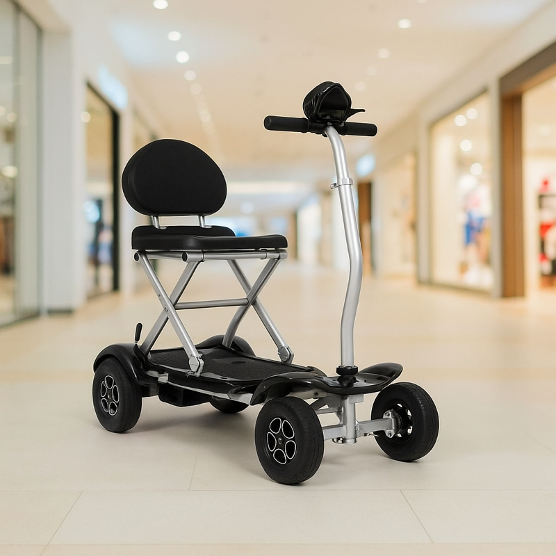 InstaFold Folding Mobility Scooter – Lightweight, Portable & Airline-Friendly 2 InstaFold Folding Mobility Scooter – Lightweight, Portable & Airline-Friendly - Image 2