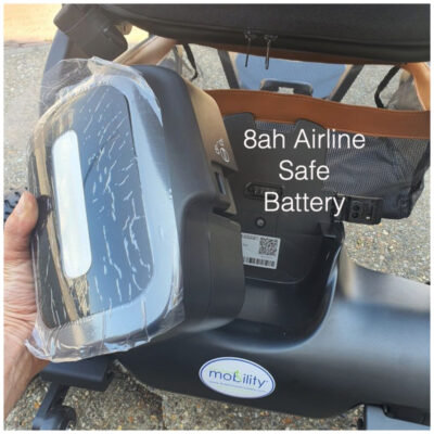Robooter E40 Airline Safe 8ah Lithium Battery