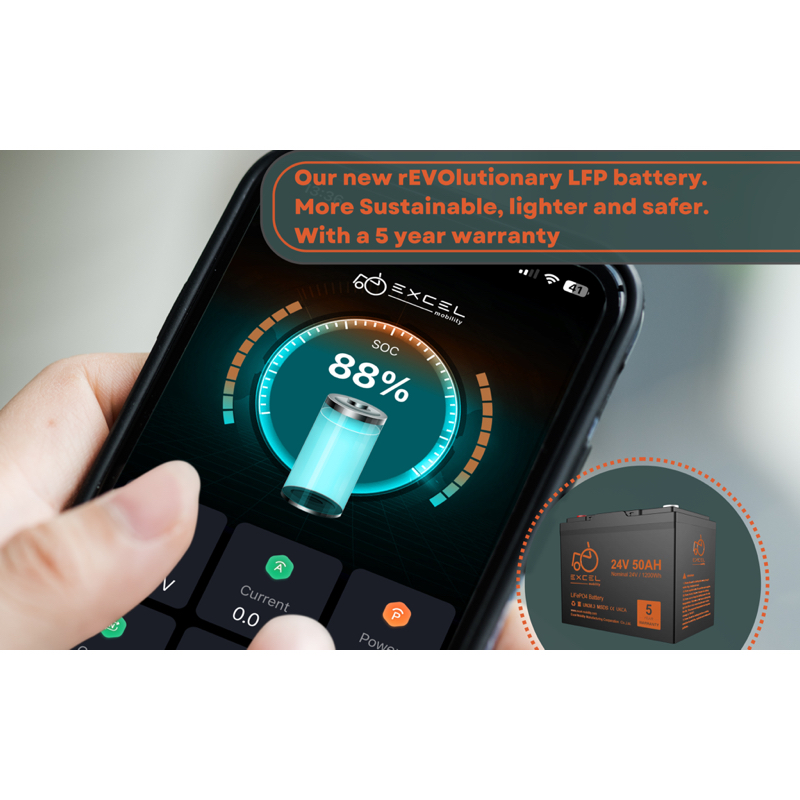 Excel Galaxy Compact EVO 8mph Scooter 10 Excel Galaxy Compact EVO 8mph Scooter - Image 10