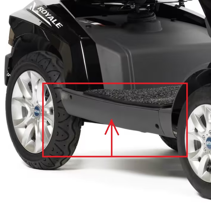 Floor Shroud Trim Panel for Drive Royale 4 1 floor Shroud trim Panel