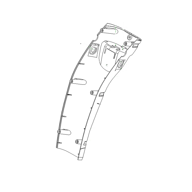 Rear Tiller Cover Shroud for Drive M4DB and CareCo Daytona XLR Mobility Scooters 1 Rear Tiller Cover Shroud for Drive M4DB and CareCo Daytona XLR Mobility Scooters