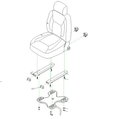 Complete Seat for Drive M4DB and CareCo Daytona XLR Mobility Scooters