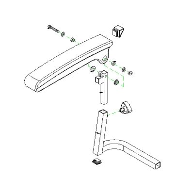 Complete Arm for Drive M4DB and CareCo Daytona XLR Mobility Scooters