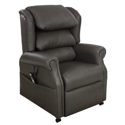 The Ambassador Leather Dual Motor Rise And Recliner