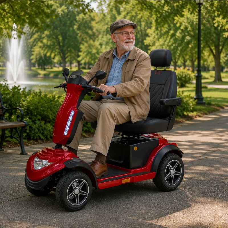 Monarch Onyx Pro 8mph Mobility Scooter – Superior Comfort 2 Monarch Onyx Pro 8mph Mobility Scooter – Superior Comfort - Image 2
