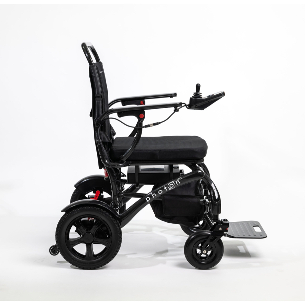 Photon HD – Heavy-Duty Carbon Fibre Folding Powerchair 11 Photon HD – Heavy-Duty Carbon Fibre Folding Powerchair