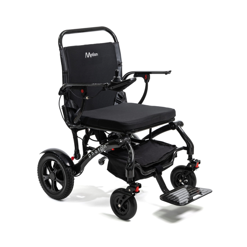 Photon HD – Heavy-Duty Carbon Fibre Folding Powerchair 4 Photon HD – Heavy-Duty Carbon Fibre Folding Powerchair - Image 4