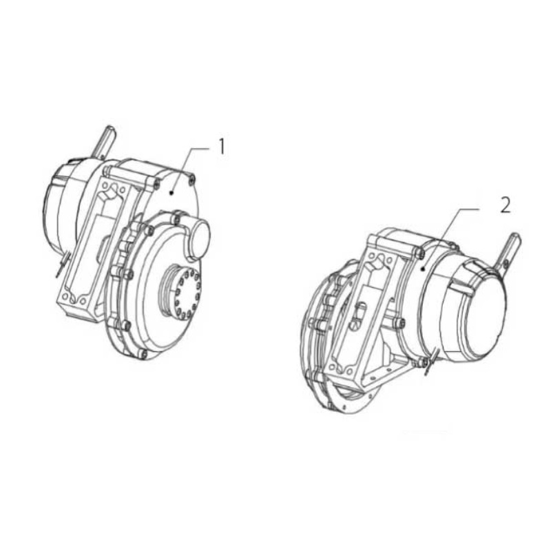 Motor for Q50R Powerchair 1 Motor for Q50R Powerchair